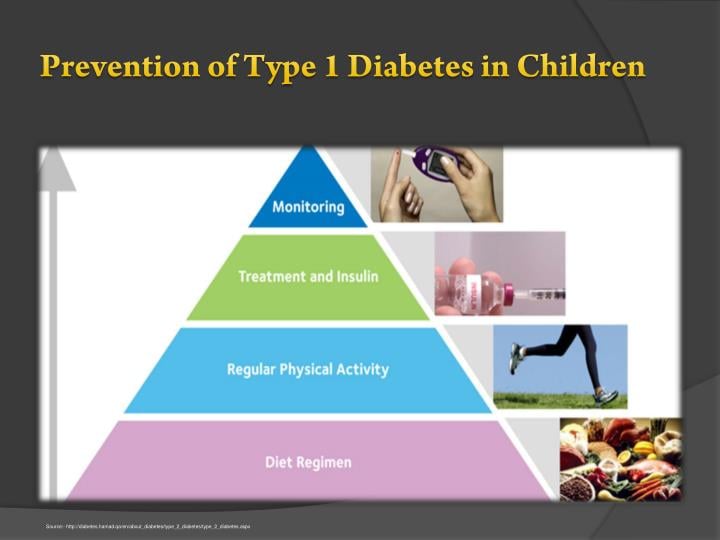 prevention of type 1 diabetes in children