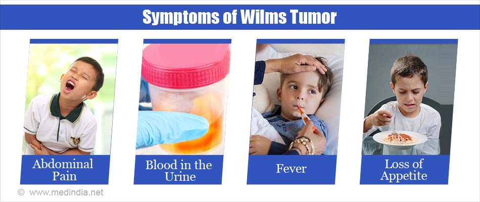 symptômes de la tumeur de Wilm