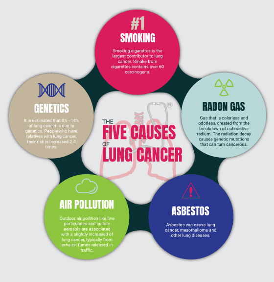 causas del cancer de pulmon