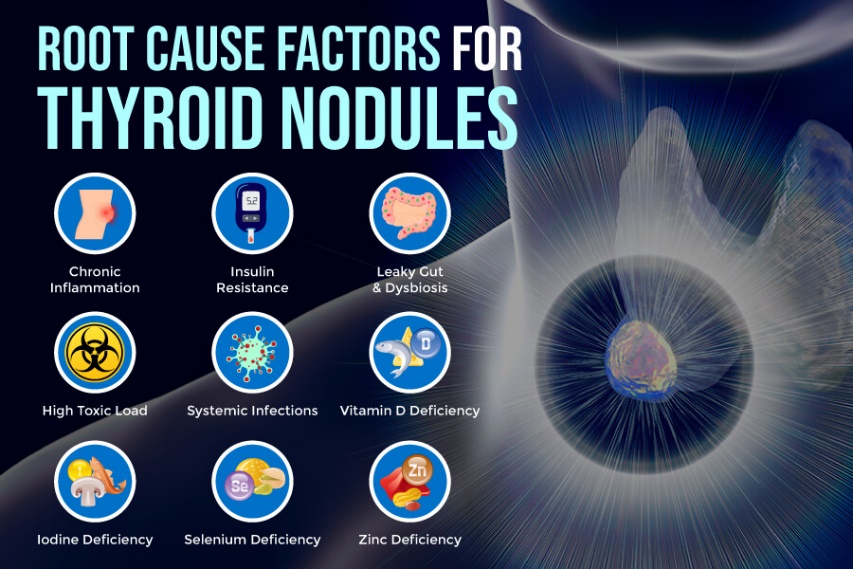 Causes of thyroid nodules