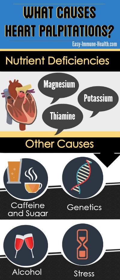 causas de las palpitaciones del corazon