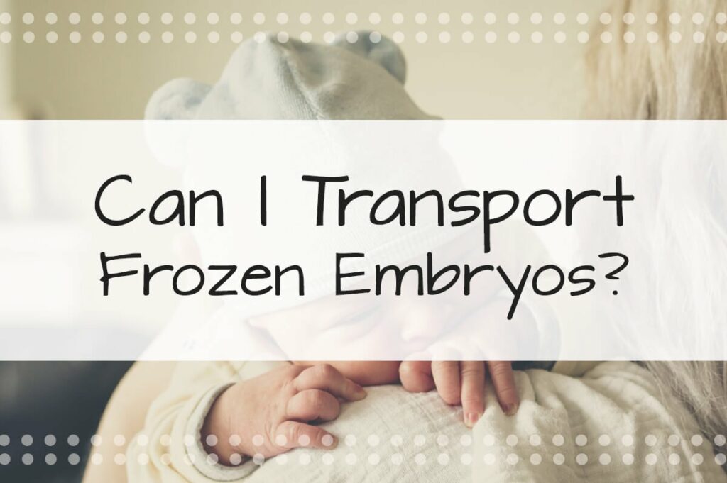 ¿Cuál es el costo del transporte de embriones?