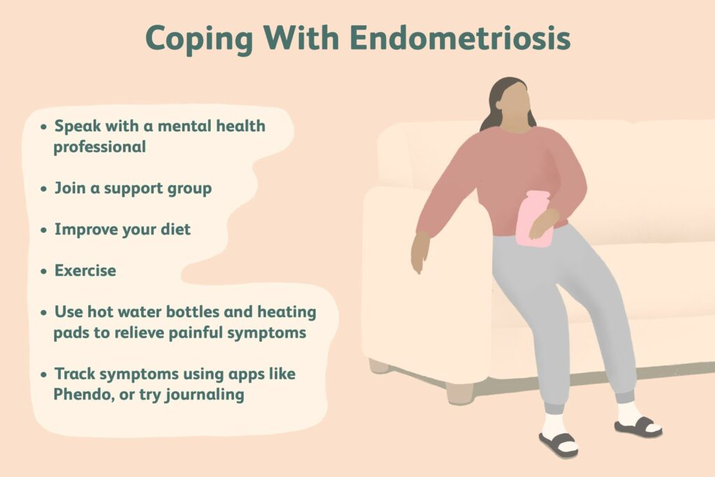 Lifestyle Changes for Managing Endometriosis - coping with endometriosis