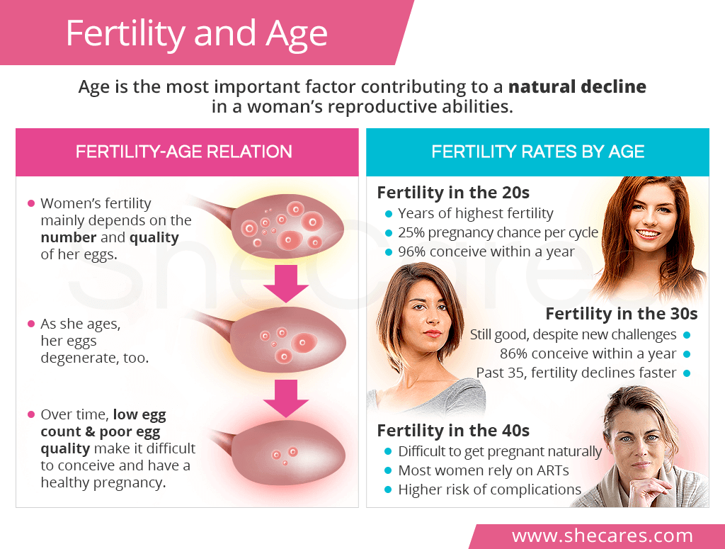Image L'impact de l'âge sur la fertilité féminine