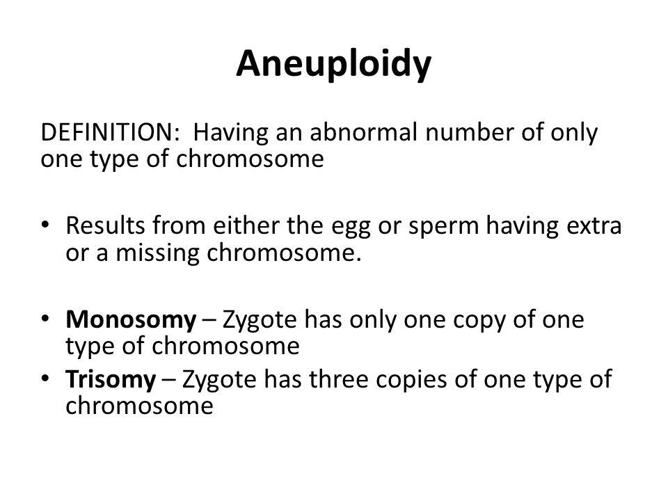 Genetic Testing for Infertility- Diagnosing Rare Genetic Disorders- aneuploidy